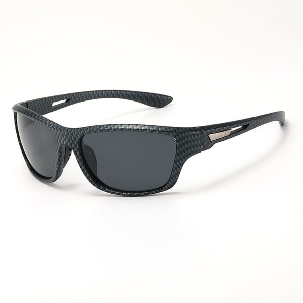 Sportsolglasögon Färgglada film i ett stycke vindtäta färgglada solglasögon utomhus dammtäta ögonskyddsglasögon för ridning Plaid gray sheet