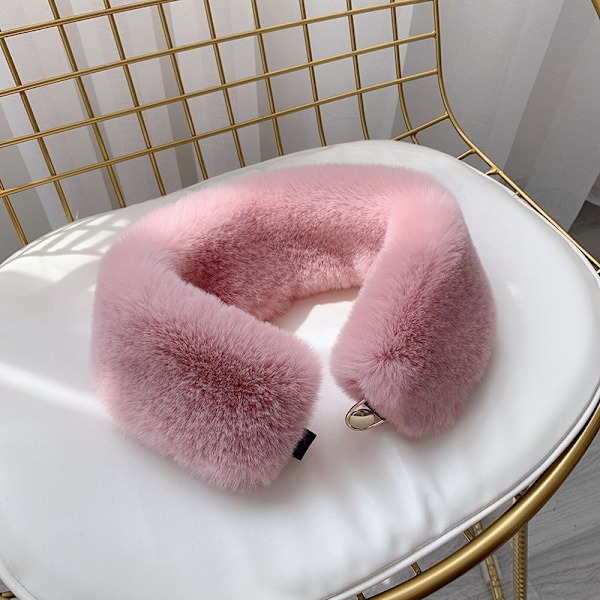 Dame falsk krage Avtakbar halv turtleneck Skjult krok a P Apricot Default