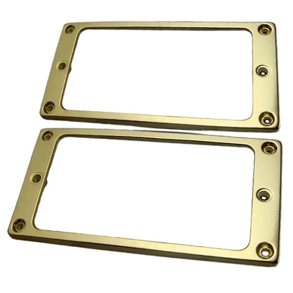 Metallinen Humbucker-mikrofonin asennusrengassarja, litteä pohja sähkökitaralle, 4 mm