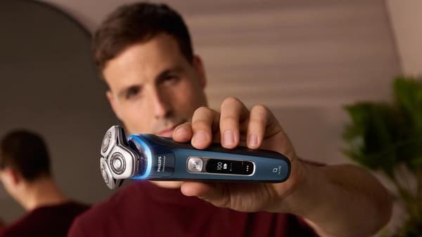 PHILIPS XP9201/33 Skin IQ Rakapparat för Herr Blå