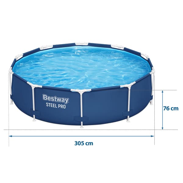 Trädgårdspoolram 305 x 76 cm Bestway 56677
