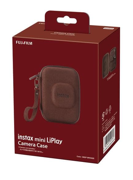 INSTAX Mini Liplay-fodral mörkbrunt