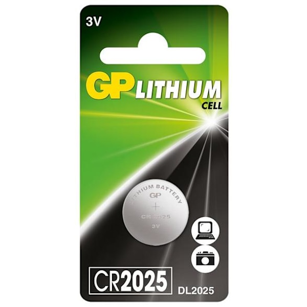GP CR2025-U1 knappcellsbatteri