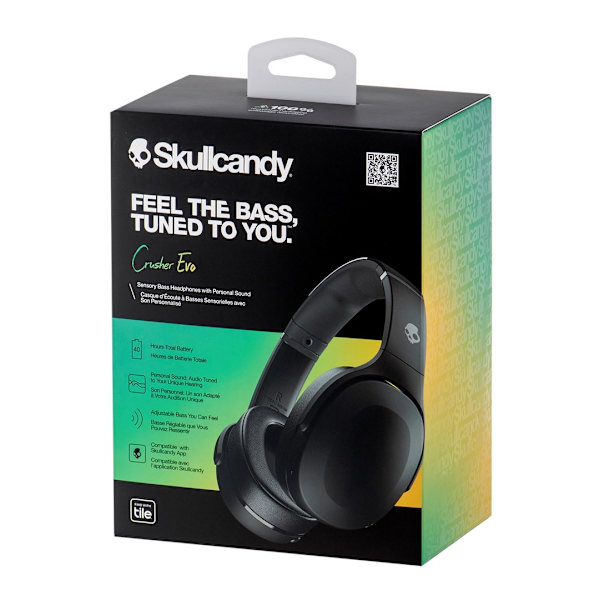 Słuchawki Skullcandy Crusher Evo Wireless Black
