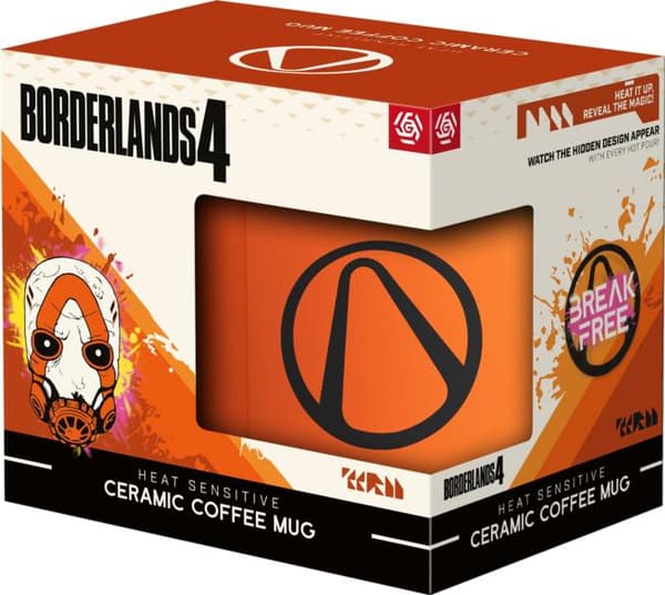 Borderlands 4 Hunters Icon Orange GOOD LOOT-mugg