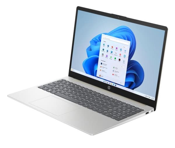 HP 15-fd1042nw bärbar dator / Intel Core Ultra 7 155H 16 GB RAM 512 SSD Arc™ GPU Windows 11 Home Guld Silver