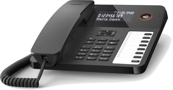 GIGASET Desk 600 Sladdtelefon Svart