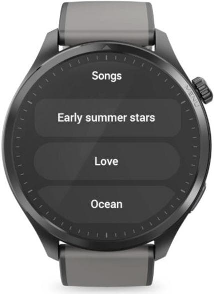 HAMA 9000 GPS AMOLED Smartklocka Svart och Grå