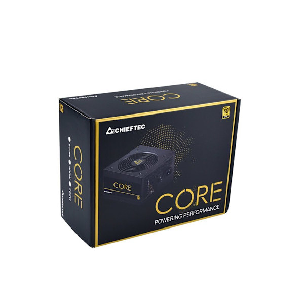 ZASILACZ CHIEFTEC CORE 600W ATX 80  gold