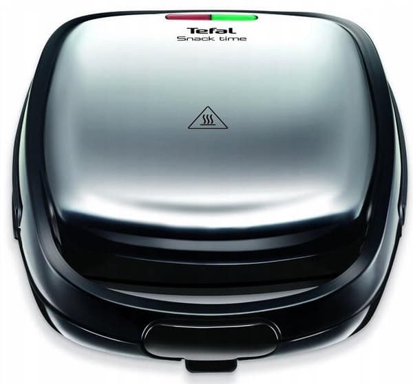 TEFAL SW341D12 SDW SNACK TIME 2PL SVART/SS EE smörgåsmaskin
