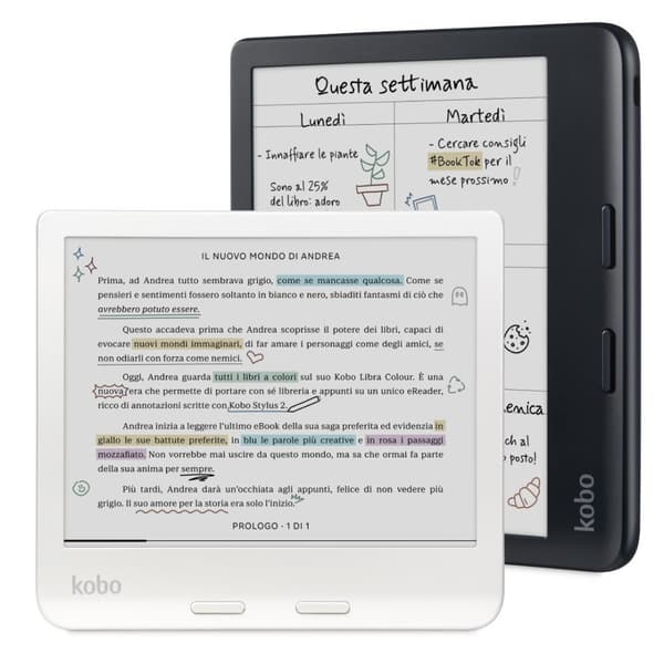 Ebook Kobo Libra Colour 7 EInk Kaleido3 32GB Black