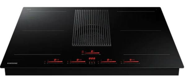 Induktionshäll integrerad med fläkt SAMSUNG NZ84T9747VK/UR