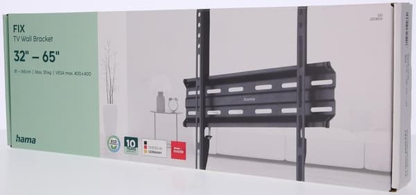 HAMA LCD/LED TV-fäste VESA 400X400 FIX 65"