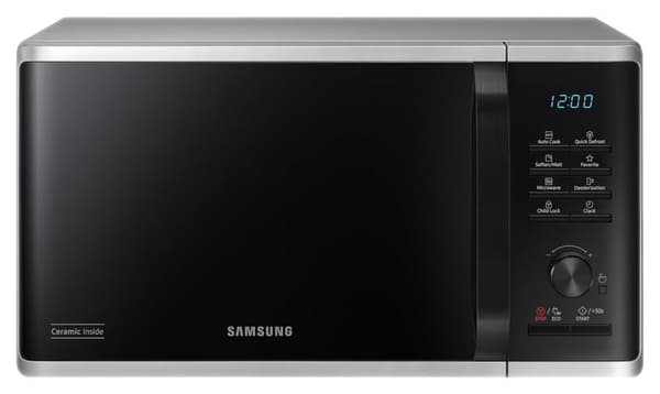 SAMSUNG MS23K3515AS/E2 800W Silverfärgad Mikrovågsugn