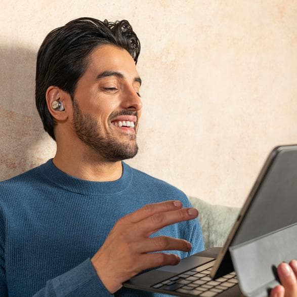 Trådlösa hörlurar (TWS) TECHNICS EAH-AZ100E-S Silver