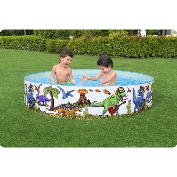Barnpool dinosaurie 183 x 38 cm Bestway 55022
