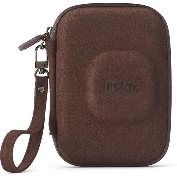 INSTAX Mini Liplay-fodral mörkbrunt