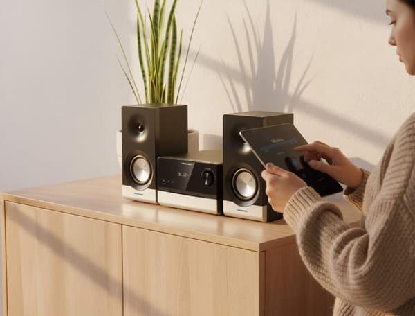 BLAUPUNKT MS40.2BT Micro System Svart och Silver
