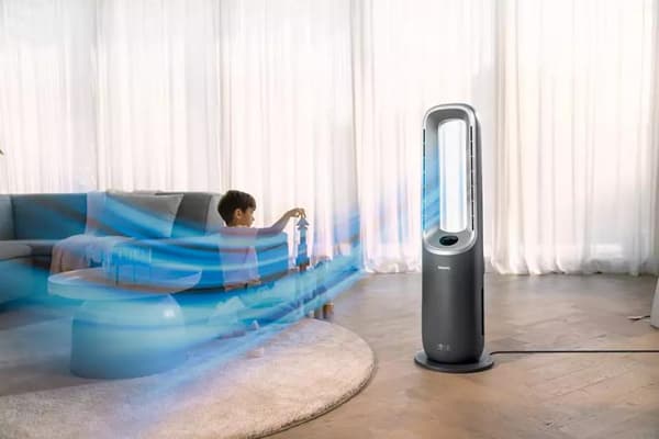 Luftrenare med fläkt och värmefunktion PHILIPS AMF870/15