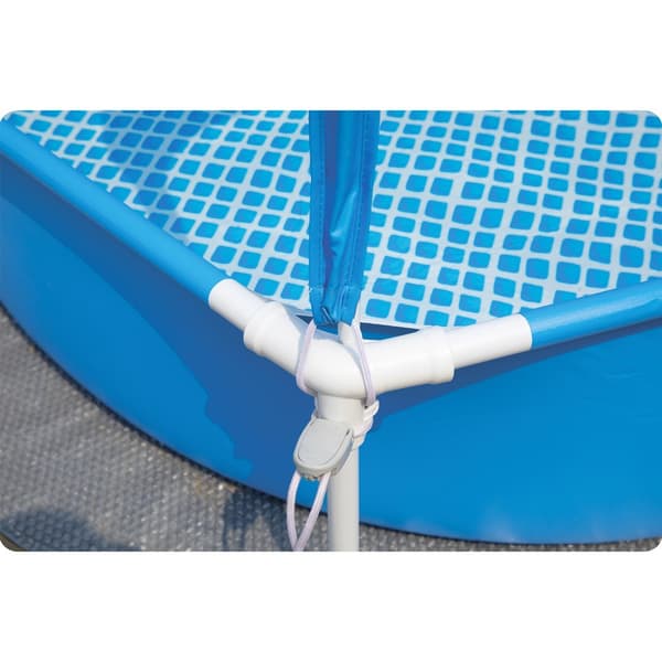 Barnpool med ram och tak 183 x 38 cm INTEX 28209
