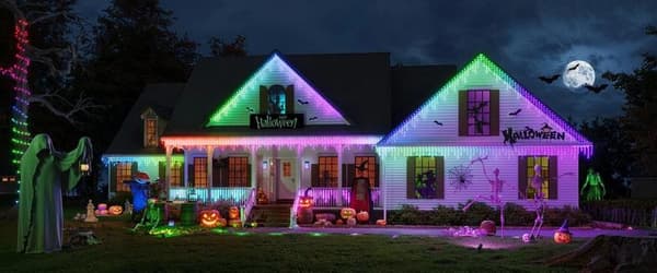GOVEE H70D1 LED-gardin Vit