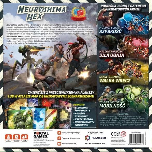 PORTAL GAMES Neuroshima Hex Multicolor Brädspel