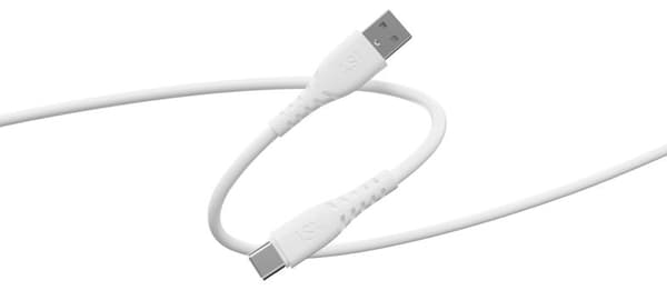 ISY IUC-1101 USB-A till USB-C-kabel 60 cm vit