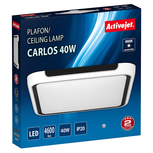 Plafon LED Activejet AJE-CARLOS 40W