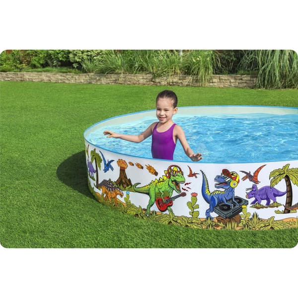 Dinosaurier trädgårdspool 244 x 46 cm Bestway 55001
