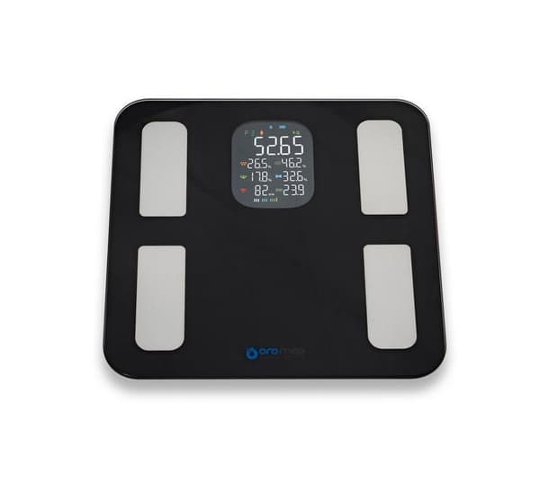 OROMED Bluetooth Smart Badrumsvåg Svart