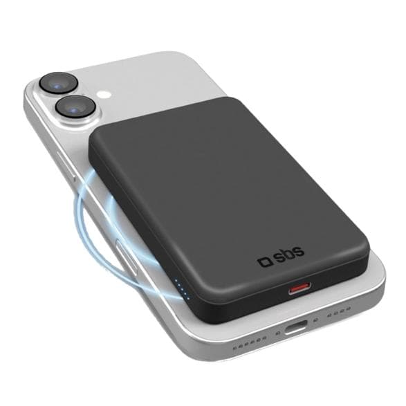 Powerbank SBS 5000 mAh MagSafe Qi2 TEBB5000QI2 Svart