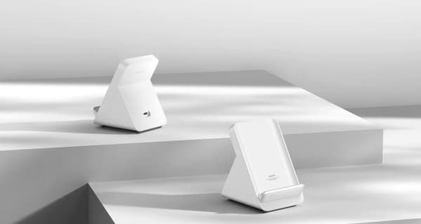 XIAOMI 80W Adaptiv Trådlös Laddningsställ Vit