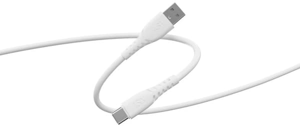 ISY IUC-1102 USB-A till USB-C-kabel 1,5 m vit