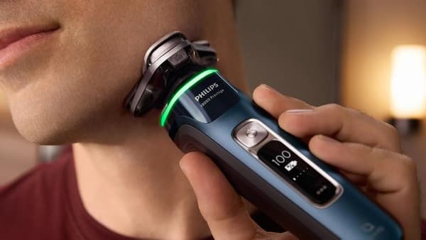 PHILIPS XP9201/33 Skin IQ Rakapparat för Herr Blå
