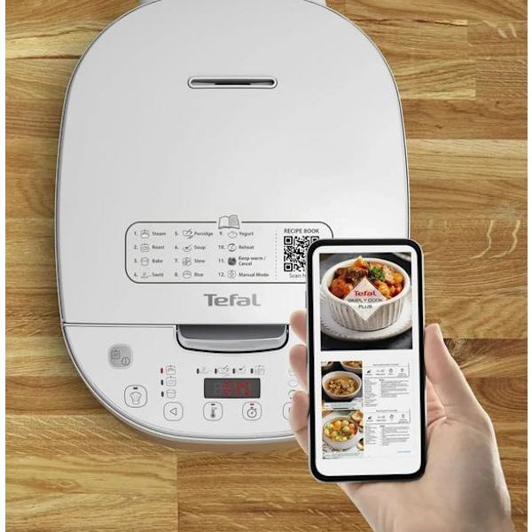 TEFAL RK6221E1 Multikokare Vit och Guld