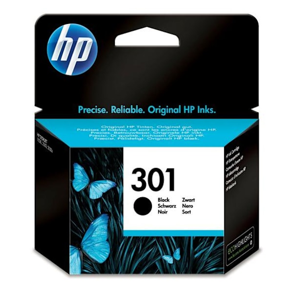 HP 301 svart Instant Ink CH561EE