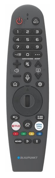 BLAUPUNKT 43ULW6000S 43" 4K webOS HDR10 LED-TV Svart