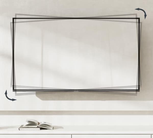 ISY ITV-3600 TV-fäste svart och silver