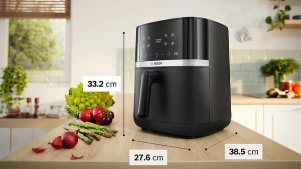 Magerfritös Airfryer BOSCH MAF462B1 2050 W 6,1 L 7 automatiska program Svart