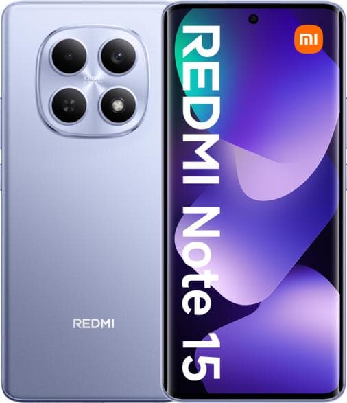 XIAOMI Redmi Note 15 4G (LTE) Smartphone 8GB/256GB Lila