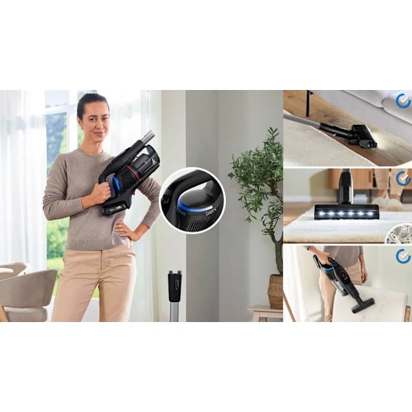Bosch BCS931BQC Dammsugare Svart