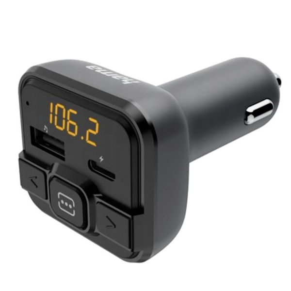 HAMA 14170 Bluetooth FM-sändare Grå