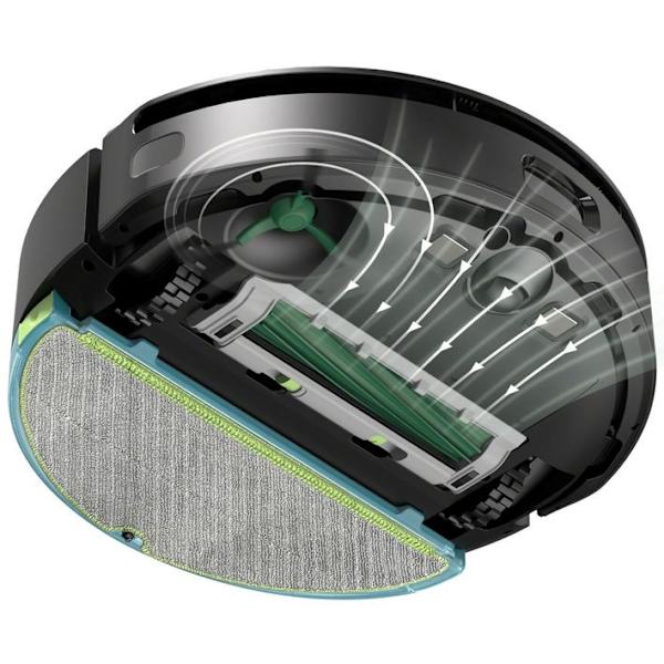 IROBOT Roomba 205 DustCompactor Combo Svart Dammsugare och Mopprobot