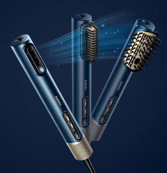 BABYLISS AS6550E Multistyler Air Wand Marinblå Hårtork