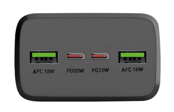 Powerbank SBS 30000mAh 2xUSB-C 2xUSB-A Svart TTBB30000PD20K
