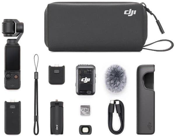 DJI Osmo Pocket 3 Creator Combo Actionkamera med Gimbal