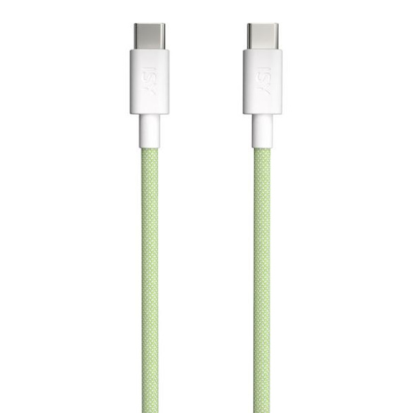 USB Typ C-kabel ISY IUC-1060-CR Blå, Grön