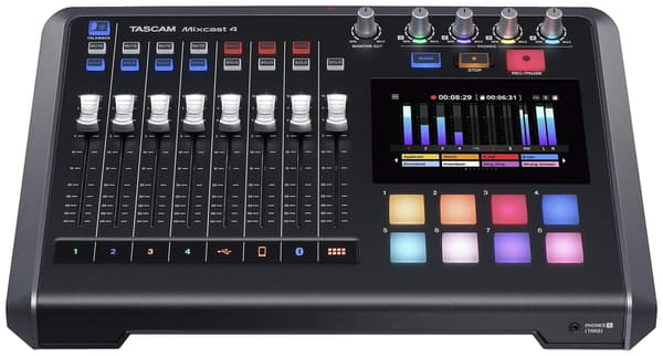 Tascam Mixcast 4 - Mikser do nagrywania podcastów
