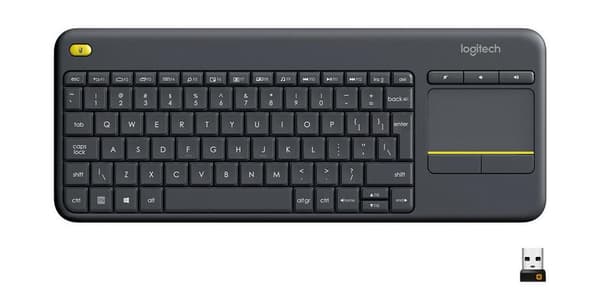 LOGITECH Trådlöst pektangentbord K400 Plus Svart 920-007145