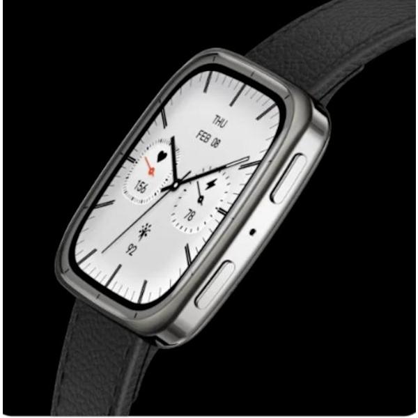 AMAZFIT Active 2 Square Smartklocka Svart och Silver